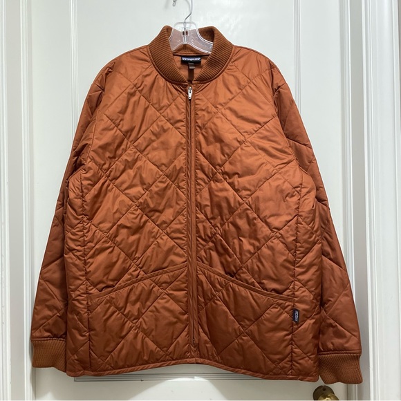 Patagonia Men's Hebrides Diamond Quilted Jacket X-Large+ Rust. Style# 27155 Rare - Picture 11 of 16